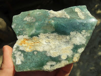 Polished On One Side Emerald Mtorolite Plates x 4 From Mutorashanga, Zimbabwe - Toprock Gemstones and Minerals 