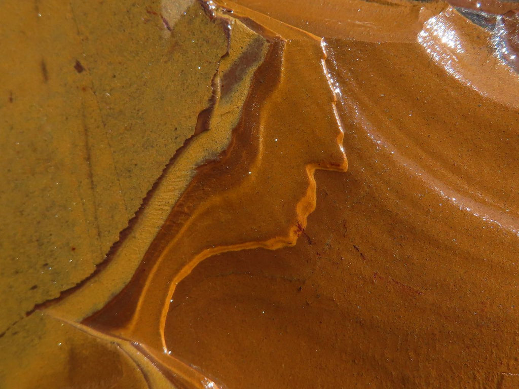 Natural Golden Blue Tigers Eye Specimen x 1 From Prieska, South Africa - TopRock