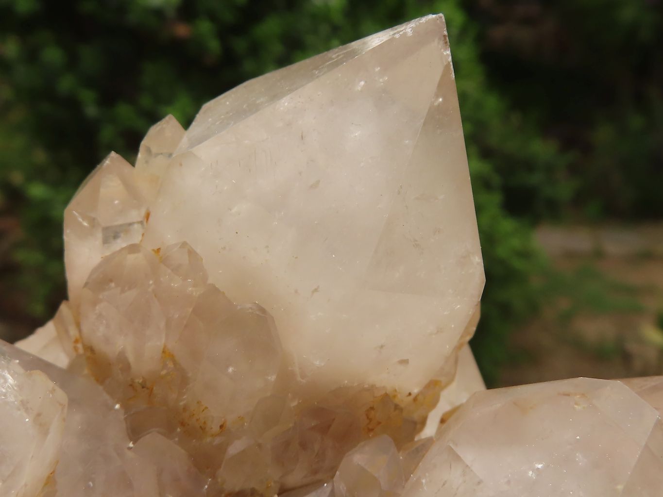 Natural Pair Of Quartz Clusters  x 2 From Madagascar - TopRock