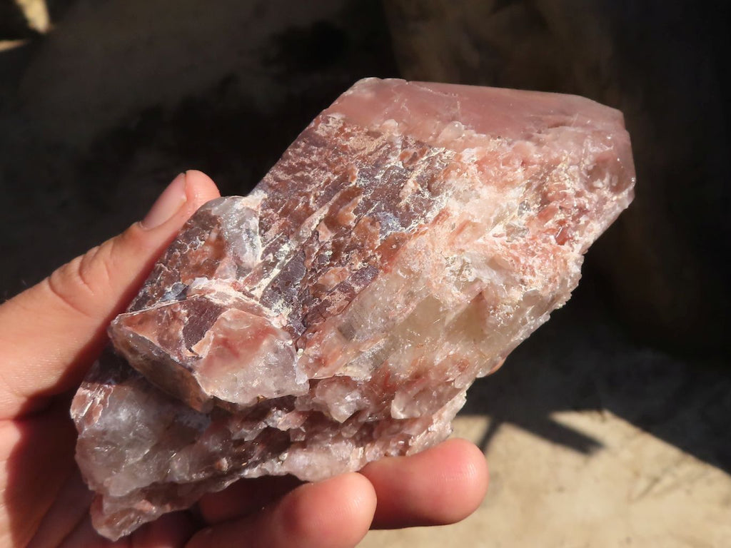 Natural Red Hematoid Quartz Specimens x 6 From Karoi, Zimbabwe - Toprock Gemstones and Minerals 