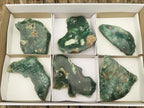 Polished Green Mtorolite / Emerald Chrome Chrysoprase Slices  x 6 From Zimbabwe - TopRock