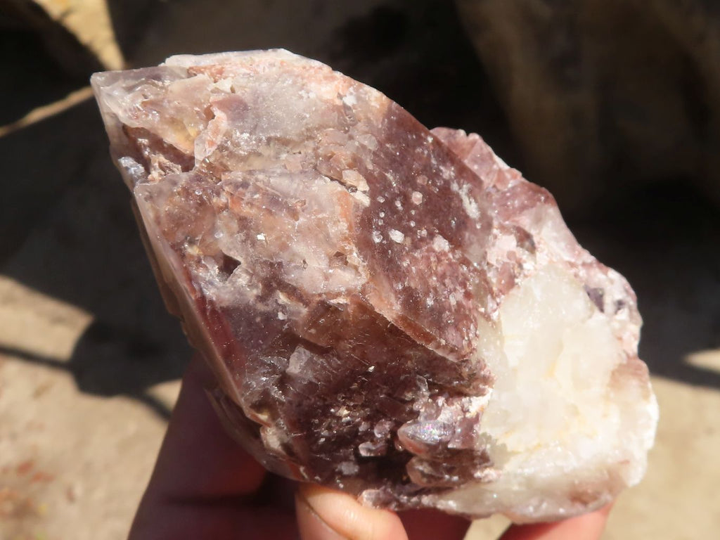 Natural Red Hematoid Quartz Specimens x 6 From Karoi, Zimbabwe - Toprock Gemstones and Minerals 