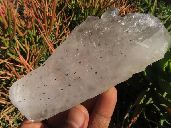 Natural Elestiated Pentium Quartz Crystals x 3 From Mozambique - TopRock