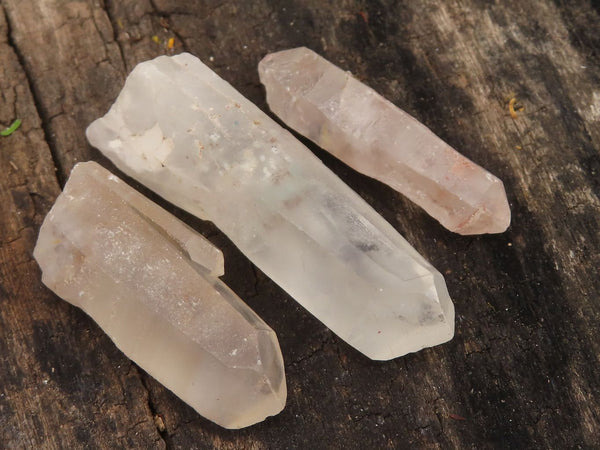 Natural Single Clear Quartz Crystals  x 2 Kg Lot From Madagascar - TopRock