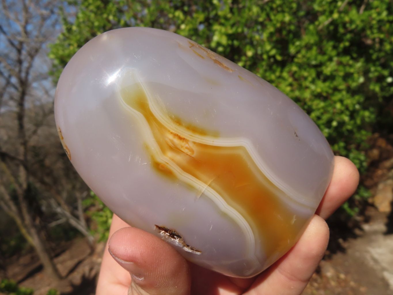 Polished Mixed Agate Standing Free Forms x 4 From West Coast, Madagascar - Toprock Gemstones and Minerals 