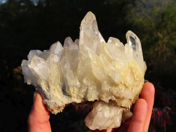 Natural Quartz Crystal Clusters x 2 From Serenje, Zambia - TopRock