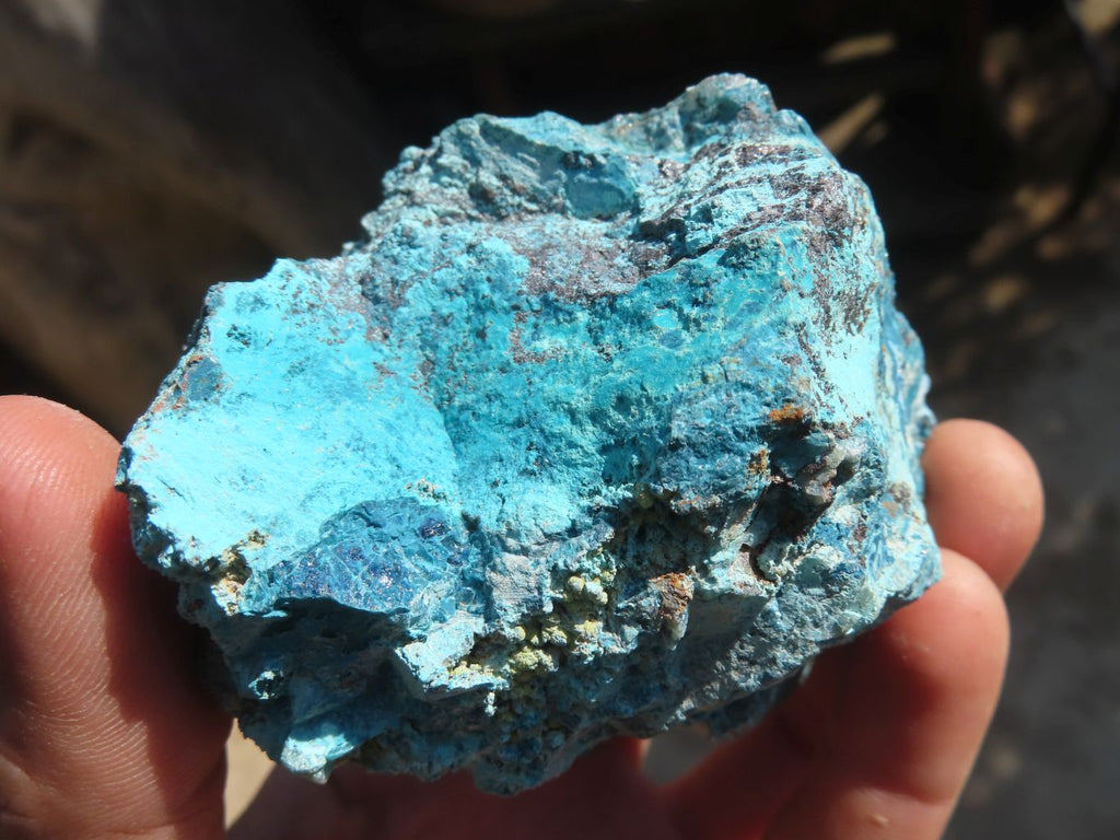 Natural Rough Shattuckite Cobbed Specimens x 12 From Kaokoveld, Namibia - Toprock Gemstones and Minerals 
