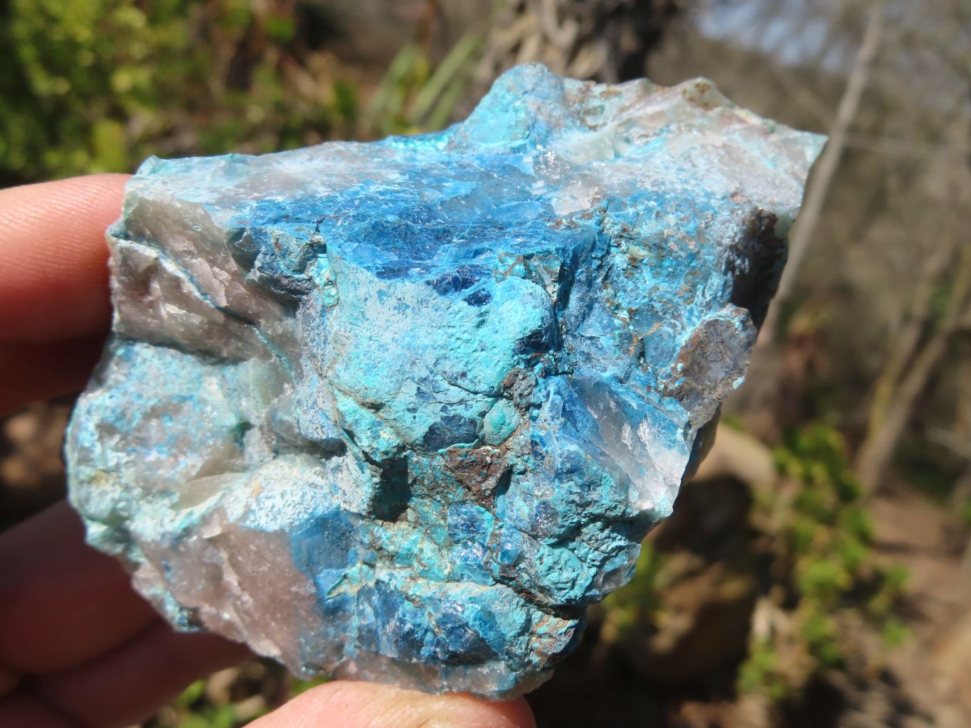 Natural Rough Shattuckite Cobbed Specimens x 12 From Kaokoveld, Namibia - Toprock Gemstones and Minerals 