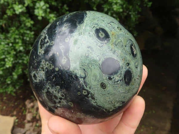 Polished Large Stromatolite / Kambamba Jasper Sphere  x 1 From Madagascar - TopRock
