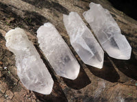 Natural Clear Single Quartz Crystals  x 37 From Mpika, Zambia - Toprock Gemstones and Minerals 