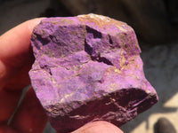 Natural Metallic Purpurite Cobbed Specimens x 12 From Erongo, Namibia - Toprock Gemstones and Minerals 