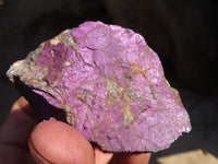 Natural Metallic Purpurite Cobbed Specimens x 12 From Erongo, Namibia - Toprock Gemstones and Minerals 
