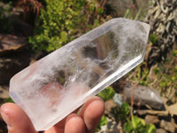Polished Clear Quartz Crystal Points  x 6 From Madagascar - Toprock Gemstones and Minerals 