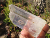 Polished Clear Quartz Crystal Points  x 6 From Madagascar - Toprock Gemstones and Minerals 