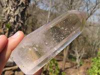 Polished Clear Quartz Crystal Points  x 6 From Madagascar - Toprock Gemstones and Minerals 
