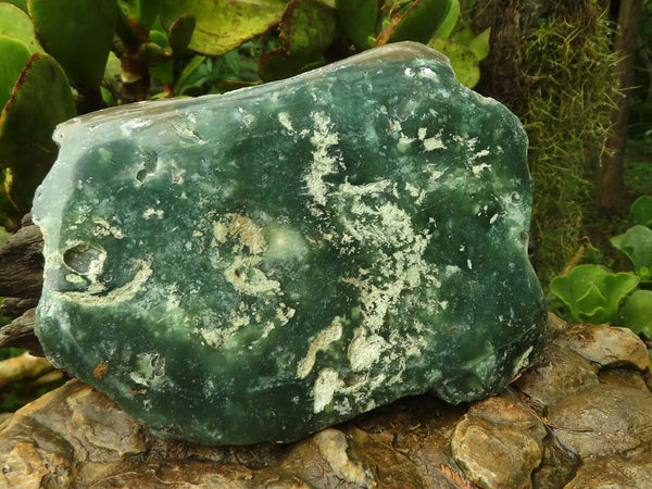 Polished Large Green Mtorolite / Emerald Chrysoprase Plate x 1 From Zimbabwe - TopRock