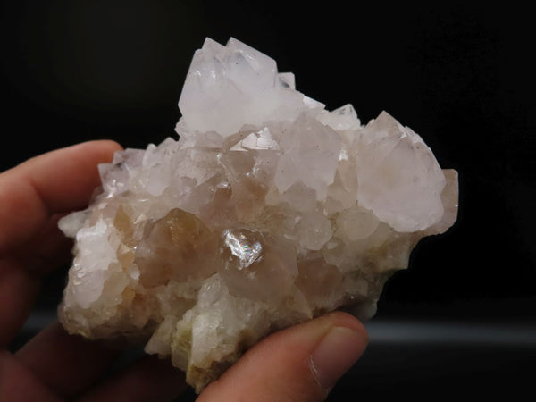 Natural White Spirit Quartz Crystal Clusters x 3 From Barberton, South Africa - TopRock