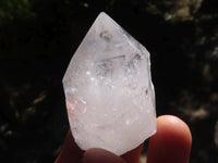 Natural Single Clear Quartz Crystals  x 20 From Mpika, Zambia - Toprock Gemstones and Minerals 