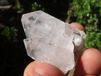 Natural Single Clear Quartz Crystals  x 20 From Mpika, Zambia - Toprock Gemstones and Minerals 
