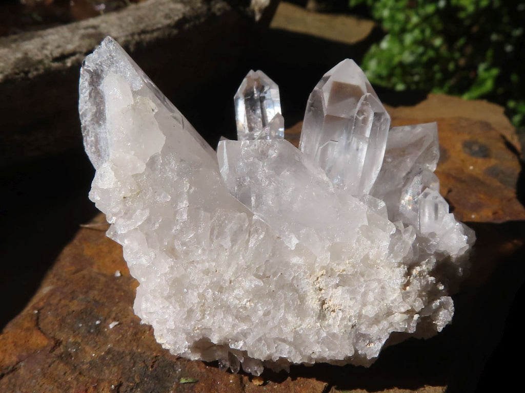 Natural Single Clear Quartz Crystals  x 20 From Mpika, Zambia - Toprock Gemstones and Minerals 