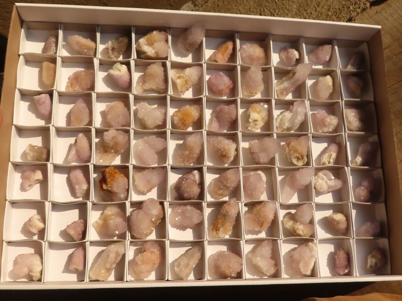 Natural Mixed Spirit Quartz Crystals x 70 From Boekenhouthoek, South Africa - Toprock Gemstones and Minerals 