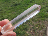 Polished Highly Selected Mix Of Semi Optic & Smokey Wispy Phantom Quartz x 12 From Madagascar - TopRock