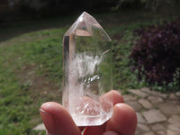 Polished Highly Selected Mix Of Semi Optic & Smokey Wispy Phantom Quartz x 12 From Madagascar - TopRock