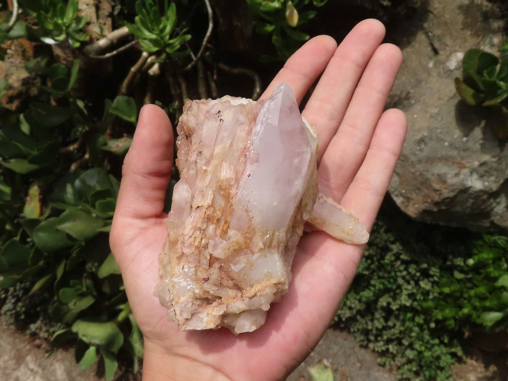 Natural Mixed Selection Of Quartz Clusters  x 4 From Madagascar - TopRock