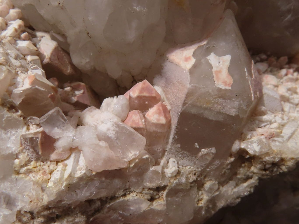 Natural Mixed Selection Of Quartz Clusters  x 4 From Madagascar - TopRock
