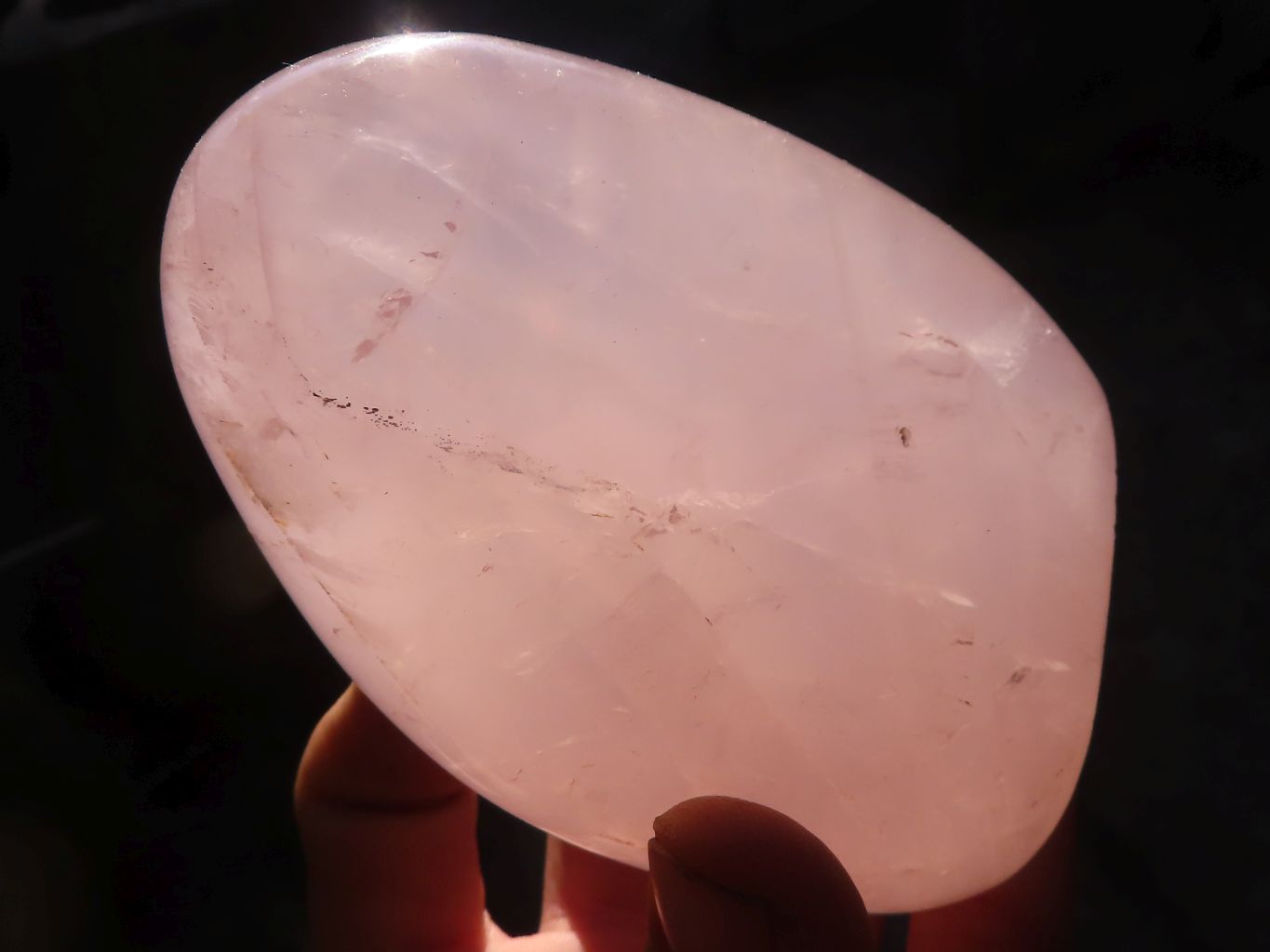 Polished Gemmy Pink Rose Quartz Standing Free Forms x 2 From Madagascar - Toprock Gemstones and Minerals 