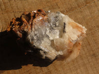 Natural Rare Bladed Barite Specimens x 2 From Congo