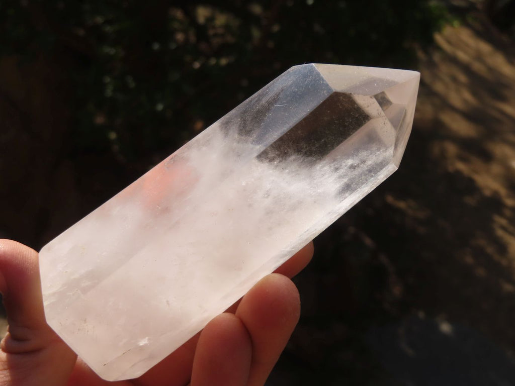 Polished Clear Quartz Crystal Points  x 6 From Madagascar - Toprock Gemstones and Minerals 