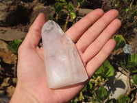 Polished Clear Quartz Crystal Points  x 6 From Madagascar - Toprock Gemstones and Minerals 