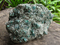 Natural Large Green Emerald In Mica & Quartz Schist Specimen x 1 From Sandawana, Zimbabwe - TopRock
