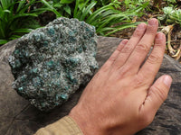 Natural Large Green Emerald In Mica & Quartz Schist Specimen x 1 From Sandawana, Zimbabwe - TopRock