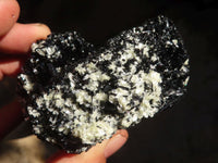 Natural Schorl Black Tourmaline Specimens x 2 From Erongo, Namibia - Toprock Gemstones and Minerals 