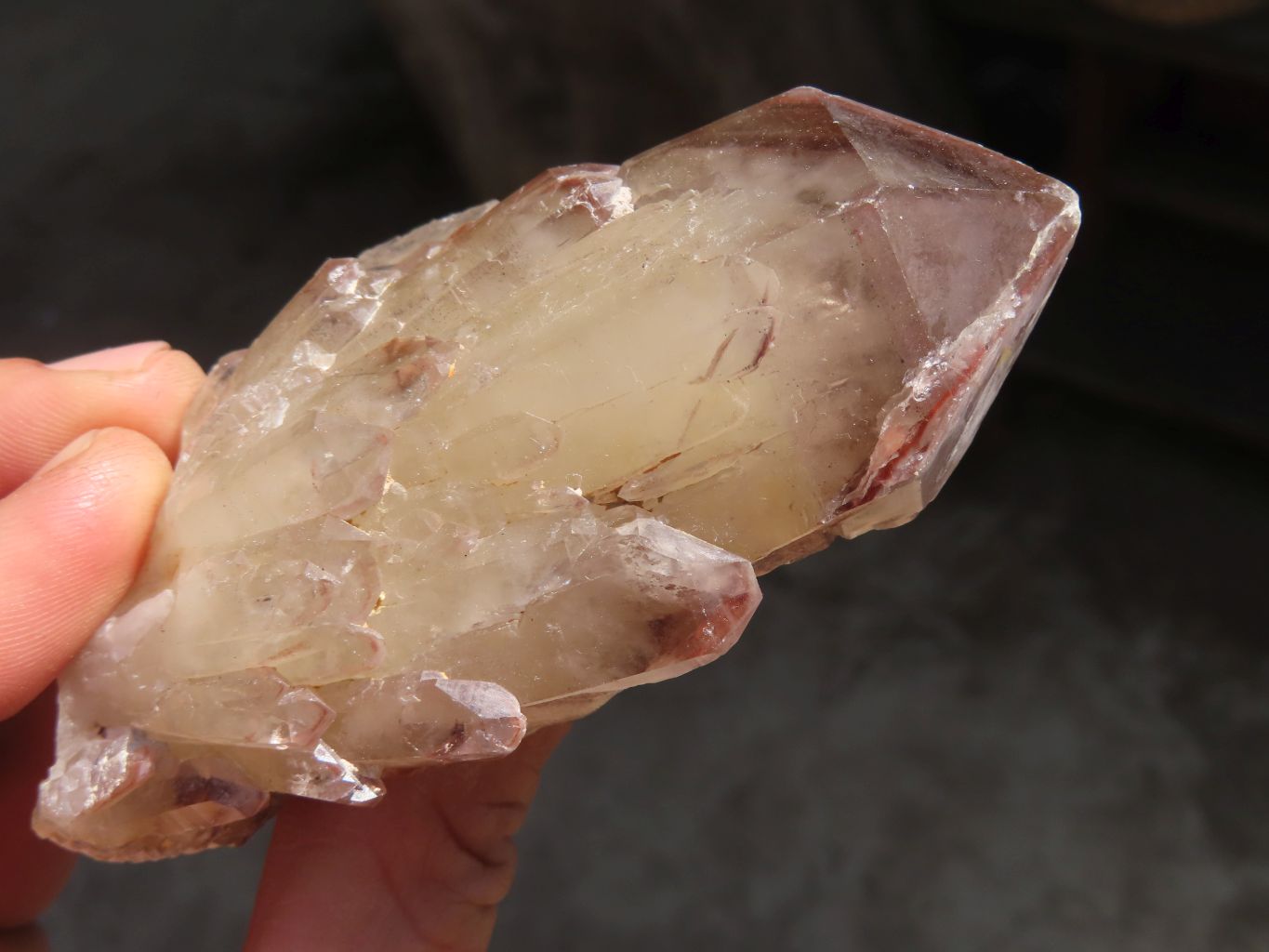Natural Red Hematoid Quartz Specimens x 12 From Karoi, Zimbabwe - Toprock Gemstones and Minerals 