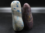 Polished Mixed Standing Free Forms  x 2 From Madagascar - TopRock