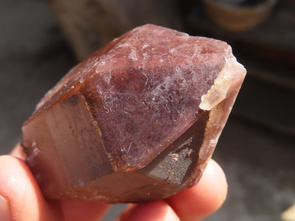 Natural Red Hematoid Quartz Specimens x 12 From Karoi, Zimbabwe - Toprock Gemstones and Minerals 