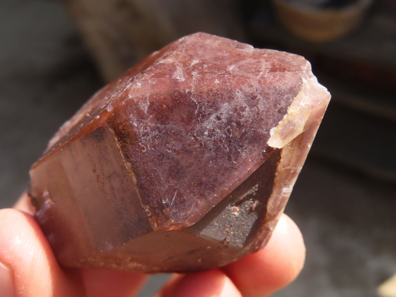 Natural Red Hematoid Quartz Specimens x 12 From Karoi, Zimbabwe - Toprock Gemstones and Minerals 