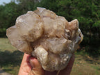 Natural Smokey Quartz Clusters x 3 From Lwena, Congo - TopRock