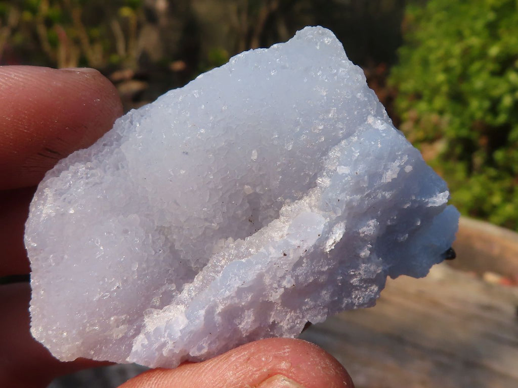 Natural Etched Blue Chalcedony Specimens  x 71 From Nsanje, Malawi - Toprock Gemstones and Minerals 