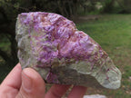 Natural Rough Cobbed Stichtite With Green Serpentine (Atlantisite) Specimens  x 4 From Barberton, South Africa - TopRock