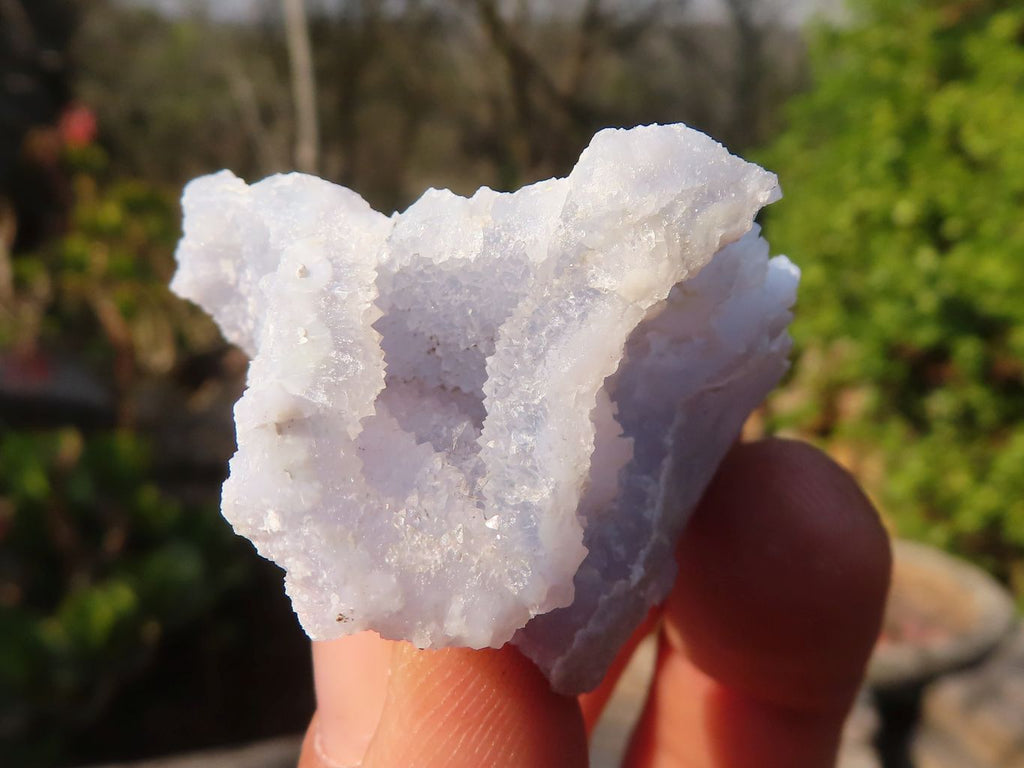 Natural Etched Blue Chalcedony Specimens  x 71 From Nsanje, Malawi - Toprock Gemstones and Minerals 