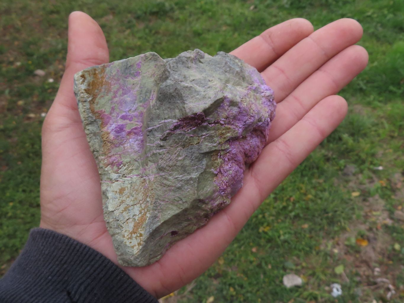 Natural Rough Cobbed Stichtite With Green Serpentine (Atlantisite) Specimens  x 4 From Barberton, South Africa - TopRock
