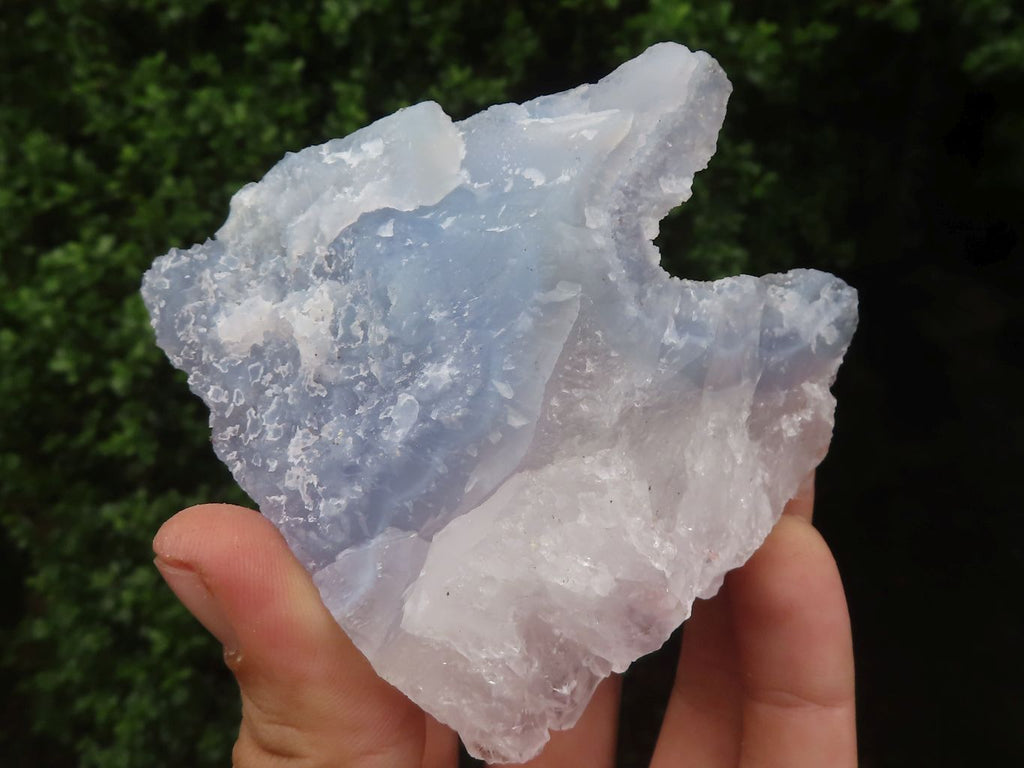 Natural Etched Blue Chalcedony Specimens  x 6 From Malawi - TopRock