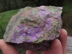 Natural Rough Cobbed Stichtite With Green Serpentine (Atlantisite) Specimens  x 4 From Barberton, South Africa - TopRock