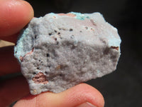 Natural Drusy Coated Chrysocolla Dolomite Specimens x 6 From Congo - Toprock Gemstones and Minerals 
