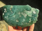 Polished On One Side Emerald Mtorolite Plates x 3 From Mutorashanga, Zimbabwe - Toprock Gemstones and Minerals 