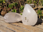Polished Clear Quartz Crystal Free Forms  x 4 From Zimbabwe - Toprock Gemstones and Minerals 